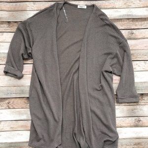 Ginger G waffle knit cardigan